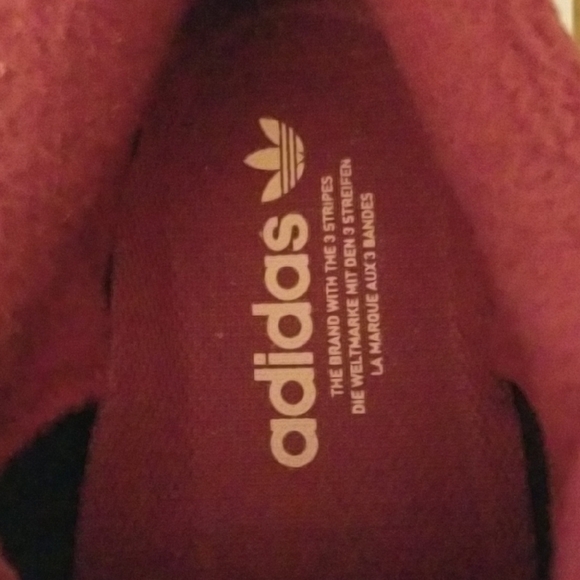 New in Box!!Adidas Superstar Shoes - Red and White.Super Cute! Great Price! - Picture 4 of 11